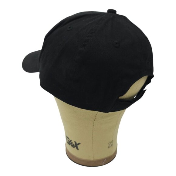 Cub Cadet Cap Embroidered Logo Strapback Trucker Baseball Black Yellow Hat - Picture 12 of 13